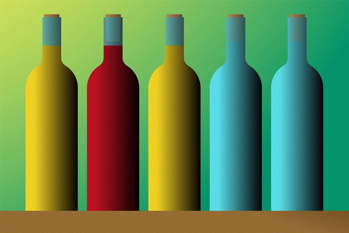 Hausgemachter Wein in Flaschen