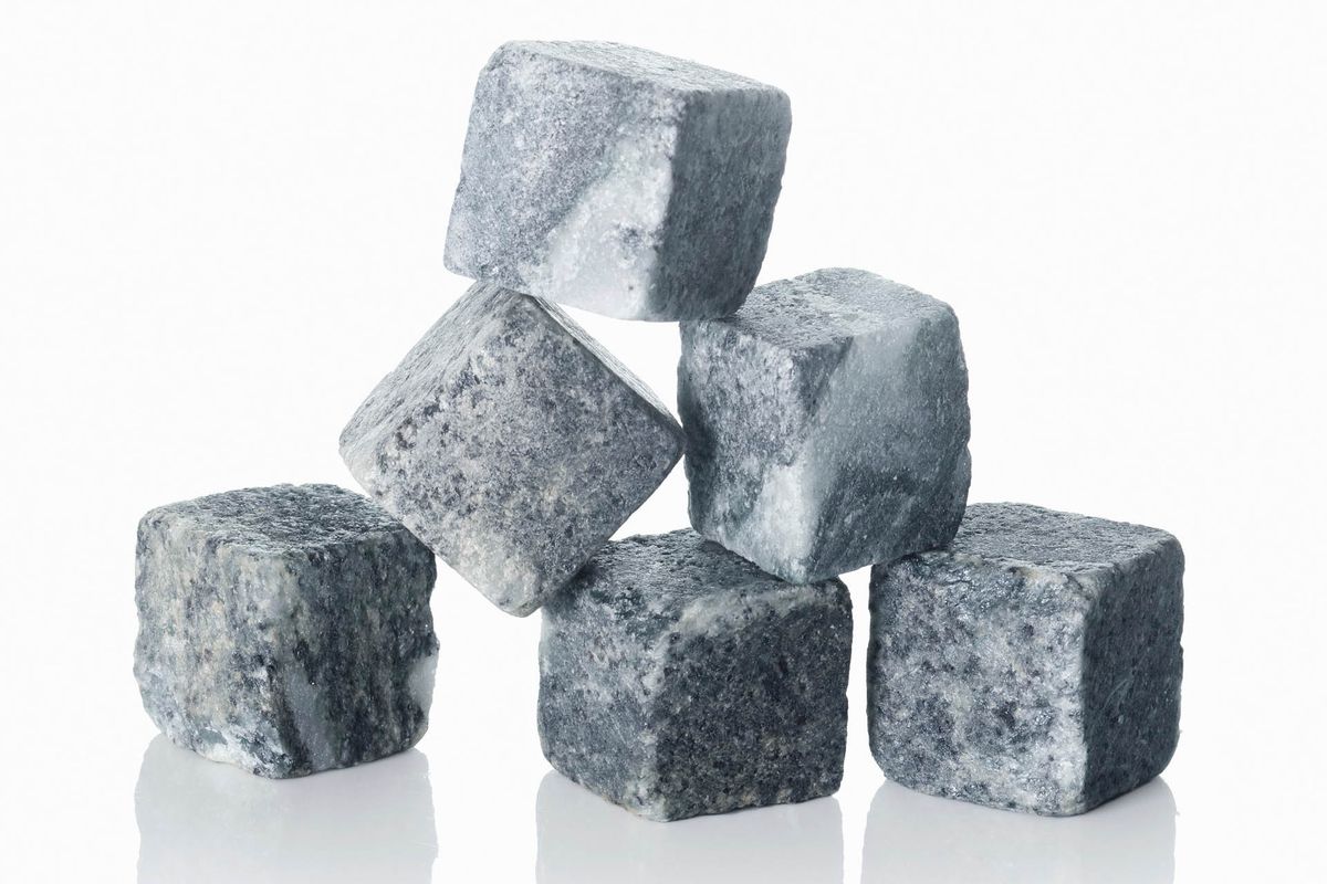 Cubitos de hielo de granito