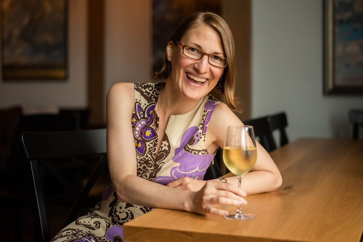Aimée Lasseigne New, die New Yorker Markenbotschafterin für Lieb Cellars und Bridge Lane Wine