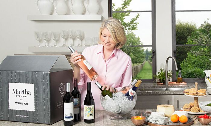 Otwiera się kolejny kanał DtC - Martha Stewart Wine Club