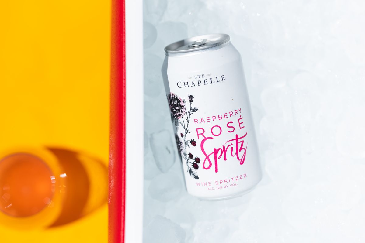 „Ste Chapelle Rose“ spritz yra vienas iš šešių mėgstamiausių konservuotų vyno purkštuvų