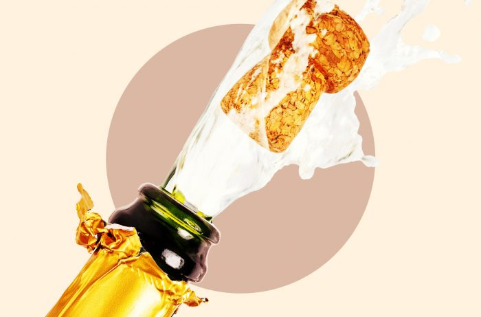 Cómo abrir una botella de champán sin derramar una gota